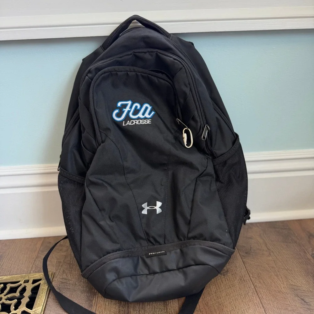 Under Armour Backpack OSFA Black FCA Lacrosse Storm Bag